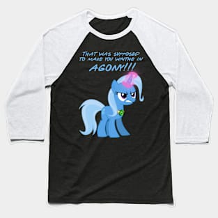 Trixie Hates you. Baseball T-Shirt